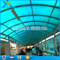 Heat insulated polycarb roof sheeting pc sheet for shed